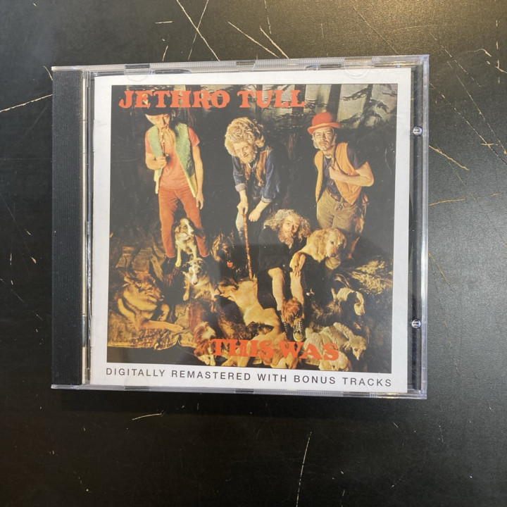 Jethro Tull - This Was (remastered) CD (VG+/VG+) -prog rock-
